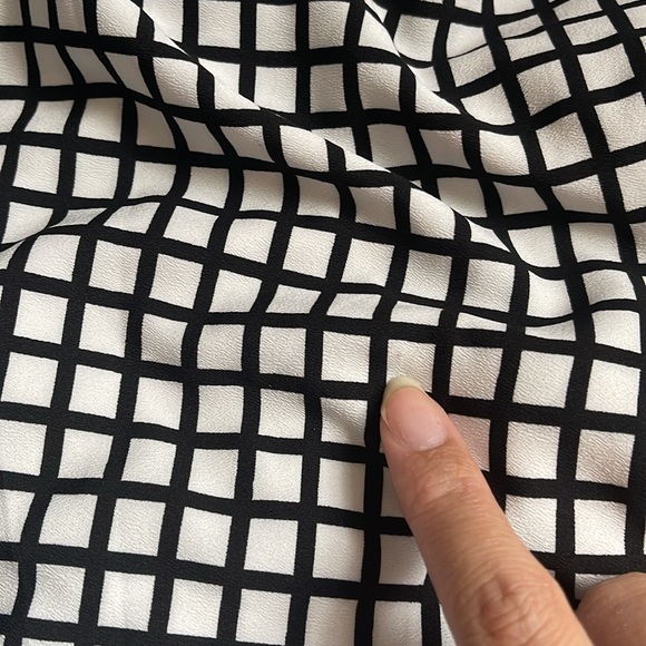 Merona windowpane pattern top - Picture 8 of 8